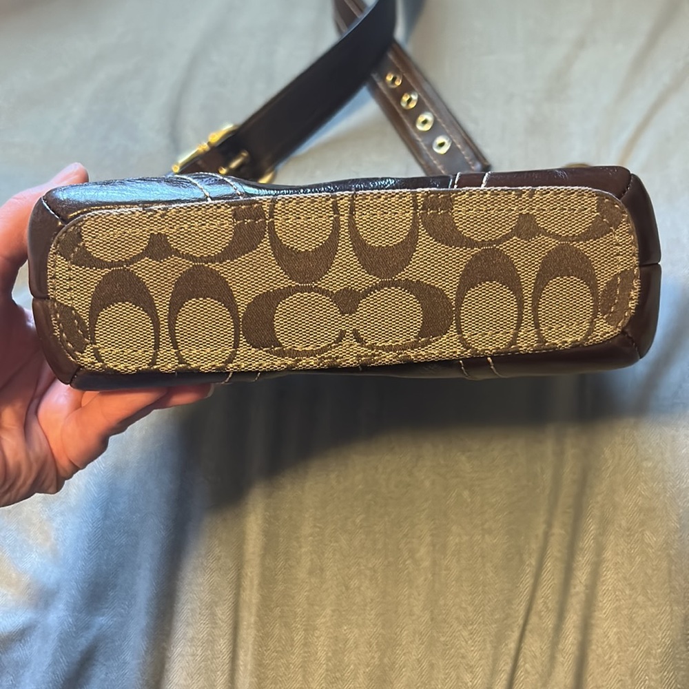 Authentic Vintage Coach Patchwork Cross Body Purse - image 3